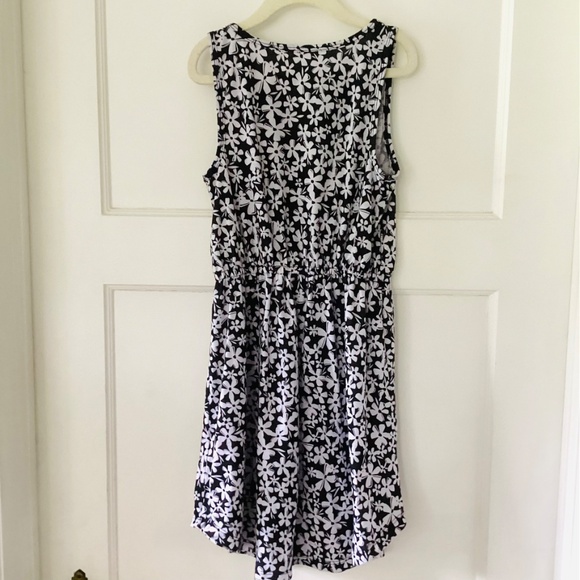 Girl Clothes Sizes 7/8 White Top Peasant Summer Floral Tank Dress Sleeveless - Picture 14 of 14